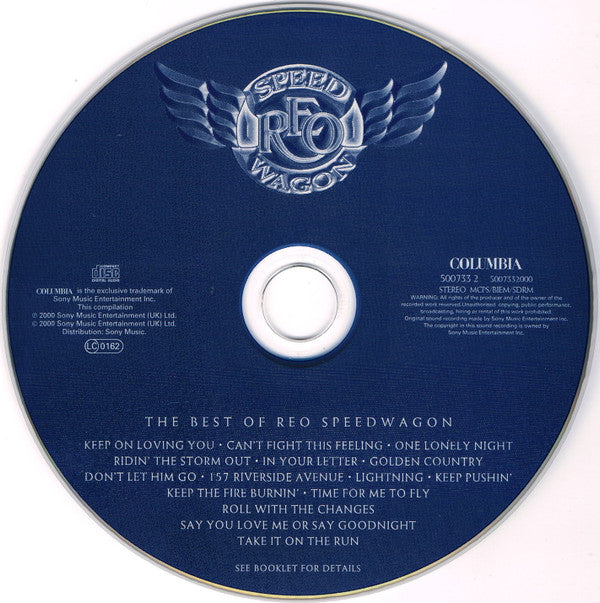 REO Speedwagon - Take It On The Run - The Best Of - CD image 3