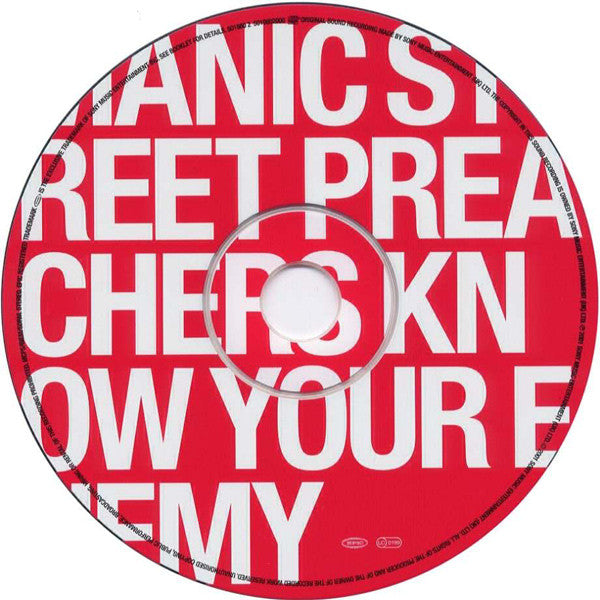 Manic Street Preache - Know Your Enemy - Used CD image 3