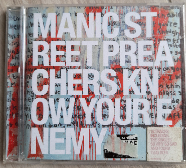 Manic Street Preache - Know Your Enemy - Used CD image 4