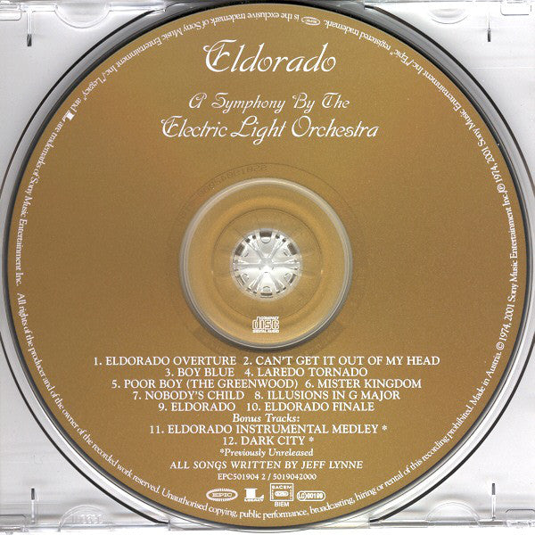 Electric Light Orche - Eldorado - A Symphony By The - CD image 4