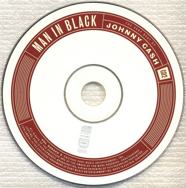 Johnny Cash - Man In Black (The Very Best Of ) - Used CD image 10