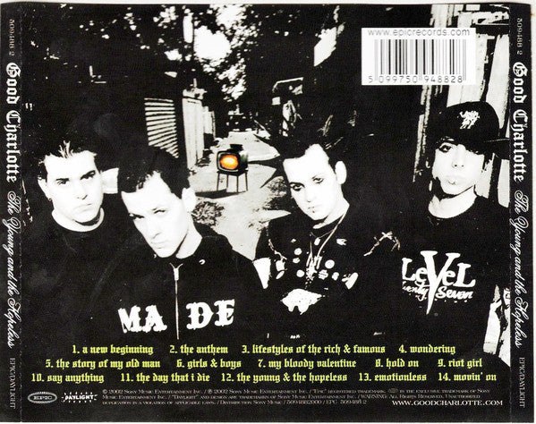 Good Charlotte - Young And The Hopeless - CD image 7