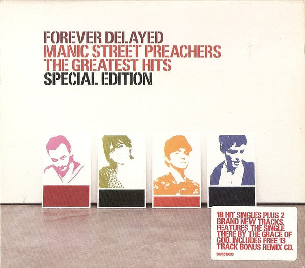 Manic Street Preache - Forever Delayed - The Greatest Hits - Used CD image 3