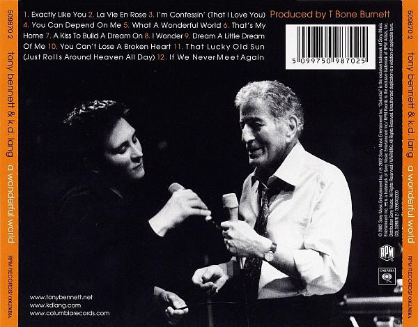 Tony Bennett - A Wonderful World - CD image 7