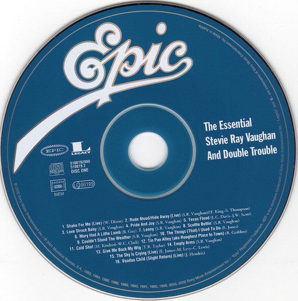 Stevie Ray Vaughan & - Essential Stevie Ray Vaughan And Double Trouble image 4
