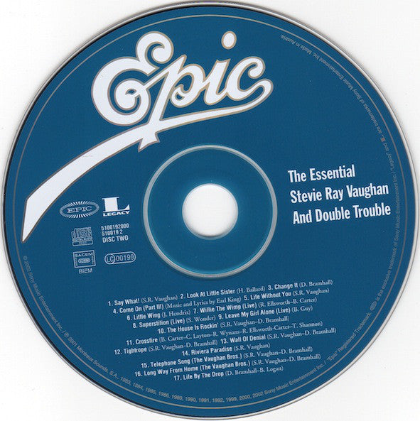 Stevie Ray Vaughan & - Essential Stevie Ray Vaughan And Double Trouble image 5