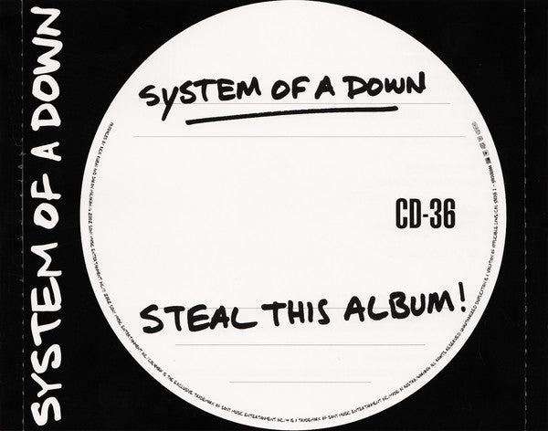 SYSTEM OF A DOWN - Steal This Album - CD image 5