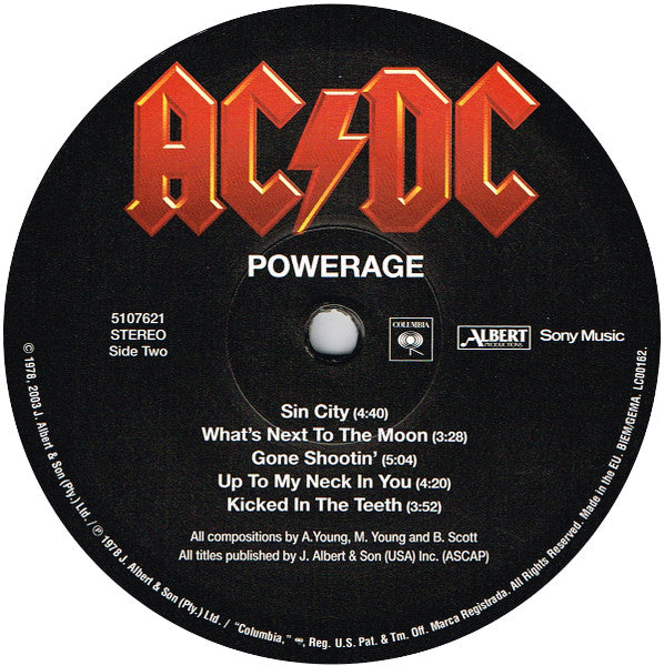 AC/DC - Powerage - Vinyl Record image 4
