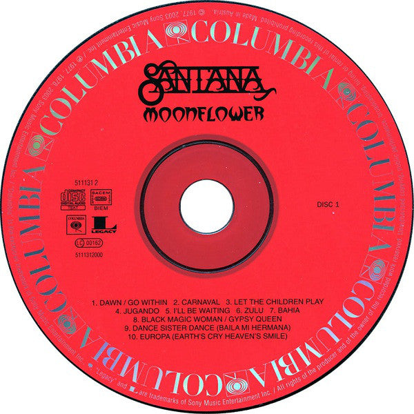 Santana - Moonflower - CD image 5