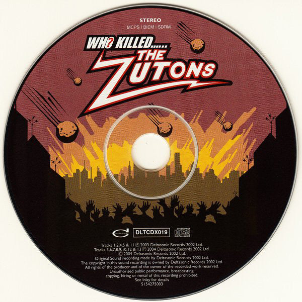 Zutons - Who Killed...... - Used CD image 7