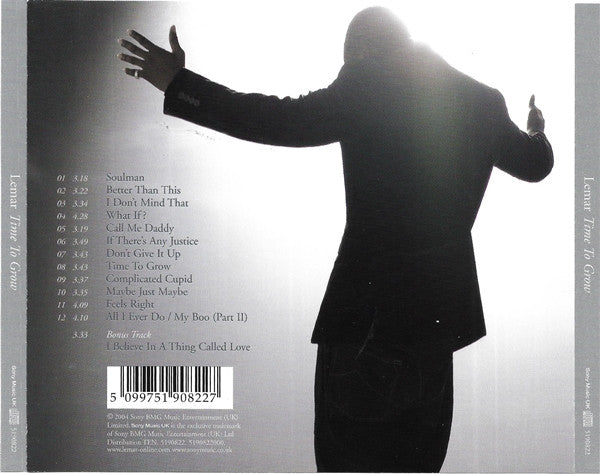 Lemar - Time To Grow - Used CD image 7