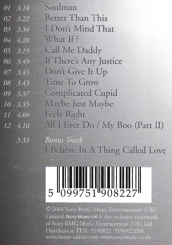 Lemar - Time To Grow - Used CD image 8