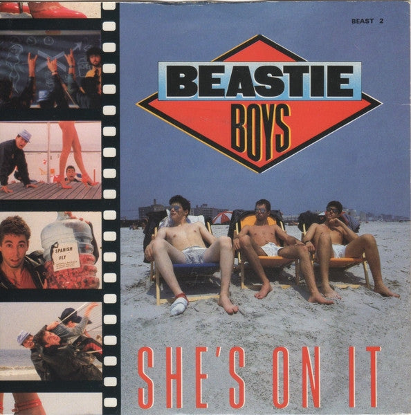 Beastie Boys - She's On It - Used Vinyl Record 7" image 1