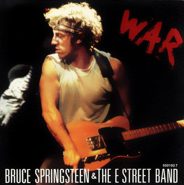 Bruce Springsteen & - War - Used Vinyl Record 7" image 5