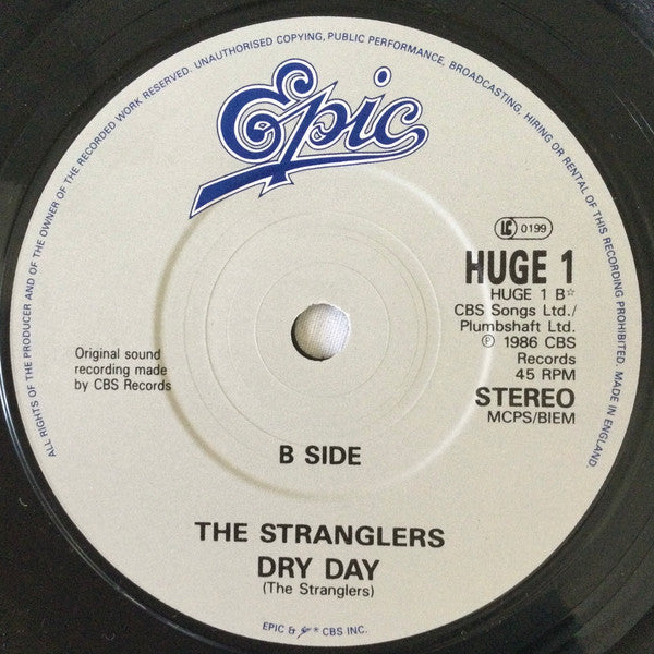 Stranglers - Big In America - Used Vinyl Record 7" image 2