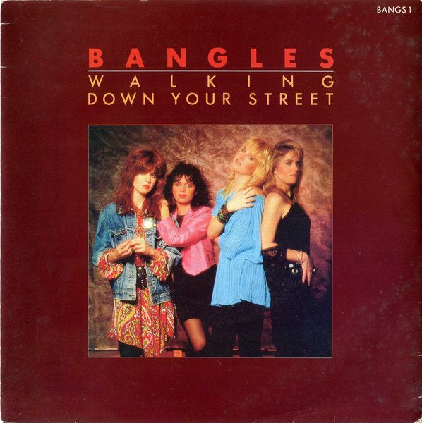 Bangles - Walking Down Your Street - Used Vinyl Record 7" image 1