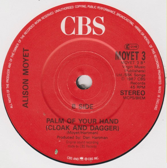 Alison Moyet - Ordinary Girl - Used Vinyl Record 7" image 8