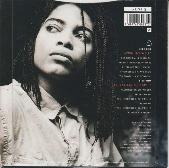 Terence Trent D'Arby - Wishing Well - Used Vinyl Record 7" image 2