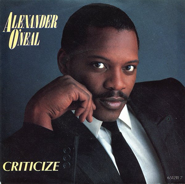 Alexander O'Neal - Criticize - Used Vinyl Record 7" image 5