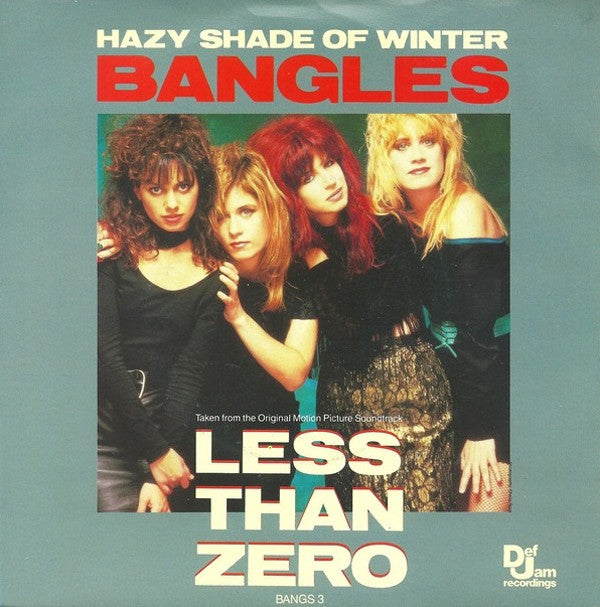 Bangles - Hazy Shade Of Winter - Used Vinyl Record 7" image 1
