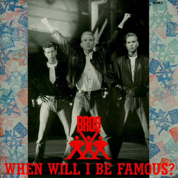 Bros - When Will I Be Famous? - Used Vinyl Record 7" image 5