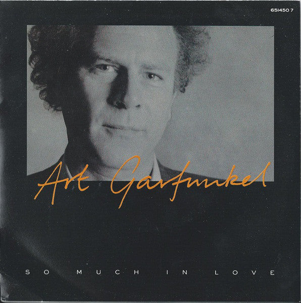 Art Garfunkel - So Much In Love - Used Vinyl Record 7" image 1