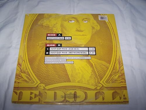 Johnny Kemp - Just Got Paid - Used Vinyl Record 12" image 2