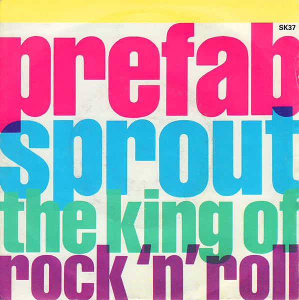 Prefab Sprout - King Of Rock 'N' Roll - Used Vinyl Record 7 image 1