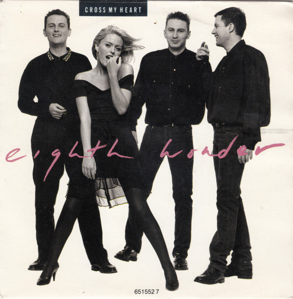 Eighth Wonder - Cross My Heart - Used Vinyl Record 7" image 5