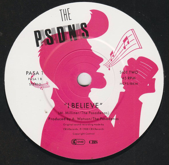 Pasadenas - Tribute (Right On) - Used Vinyl Record 7" image 8