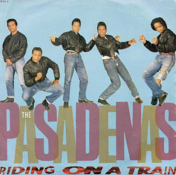 Pasadenas - Riding On A Train - Used Vinyl Record 7" image 1