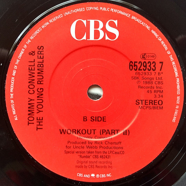 Tommy Conwell And Th - I'm Not Your Man - Used Vinyl Record 7" image 8