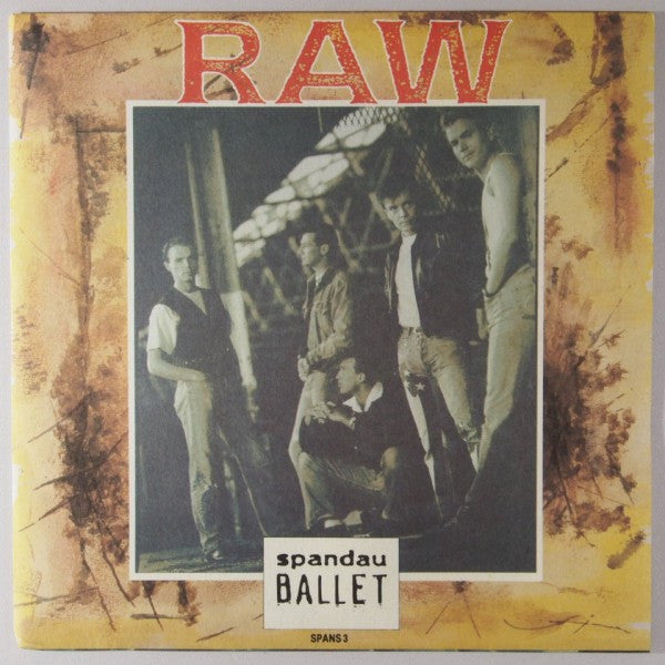 Spandau Ballet - Raw - Used Vinyl Record 7" image 1