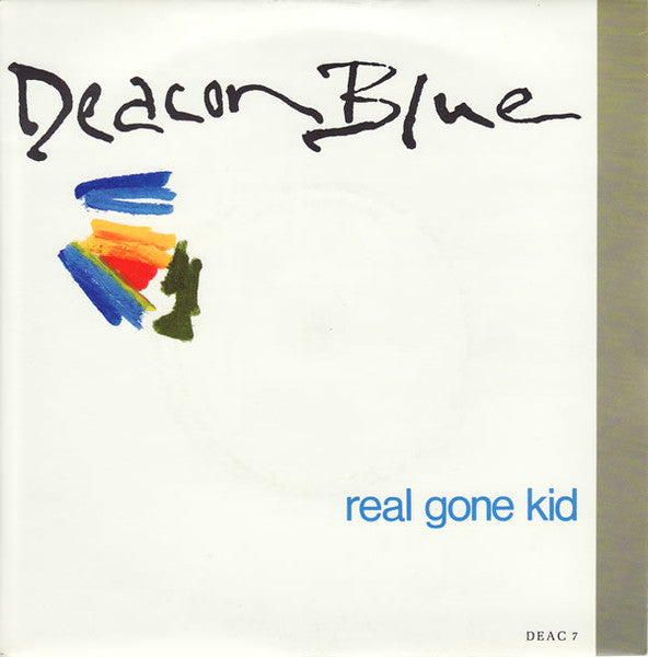 Deacon Blue - Real Gone Kid - Used Vinyl Record 7" image 5