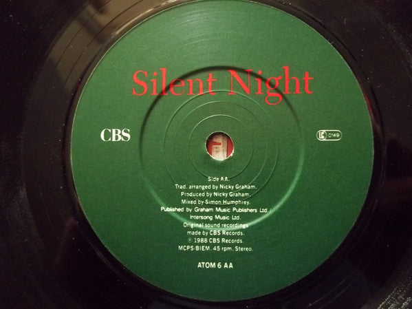 Bros - Cat Among The Pigeons / Silent Night - Used Vinyl Record 7" image 8