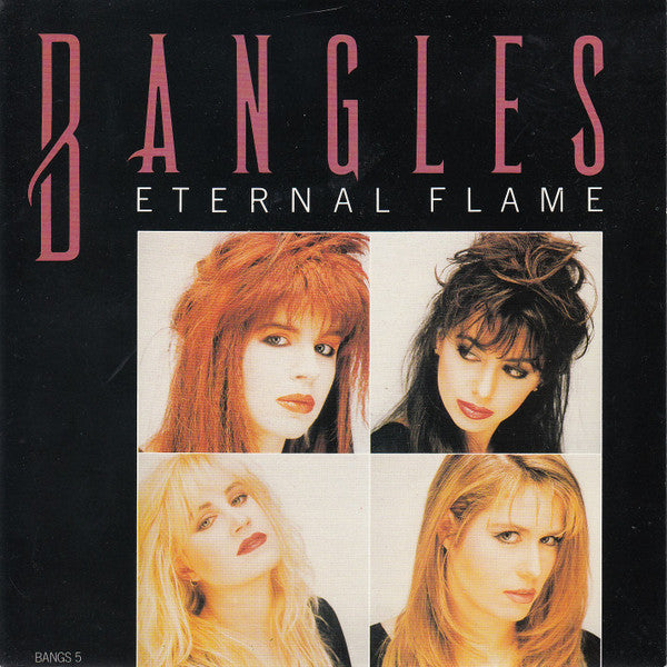 Bangles - Eternal Flame - Used Vinyl Record 7" image 1