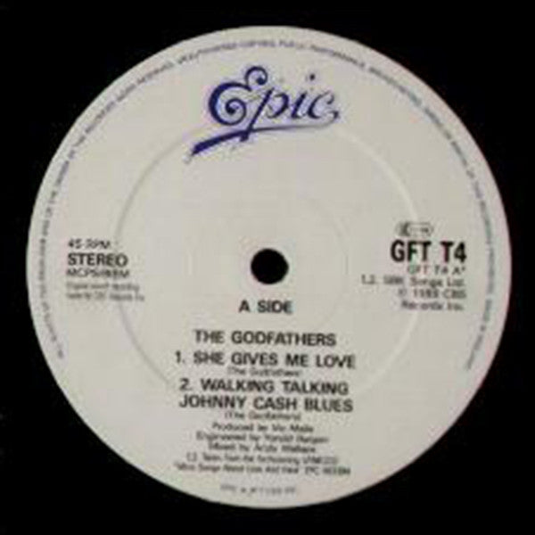 Godfathers - She Gives Me Love - Used Vinyl Record 12" image 2