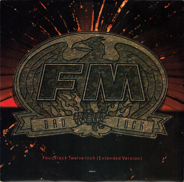 FM - Bad Luck - Used Vinyl Record 12" image 1