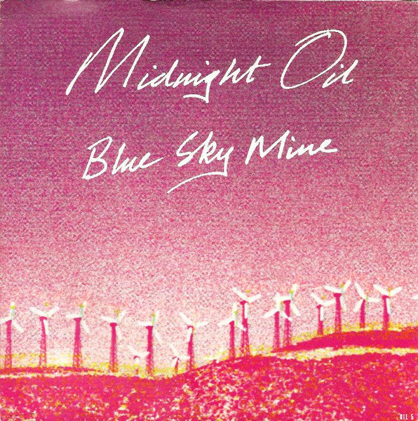 Midnight Oil - Blue Sky Mine - Used Vinyl Record 7" image 1