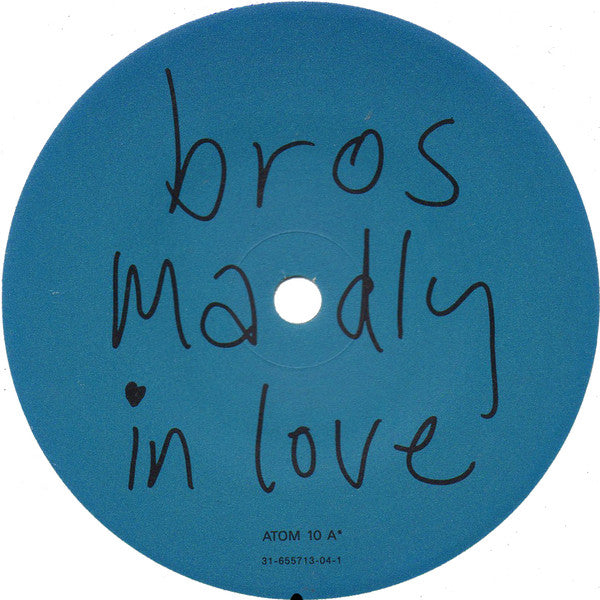 Bros - Madly In Love - Used Vinyl Record 7" image 3
