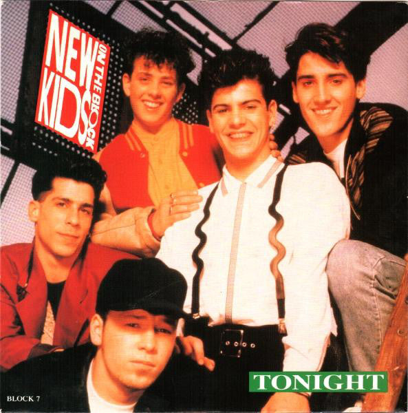New Kids On The Bloc - Tonight - Used Vinyl Record 7" image 5