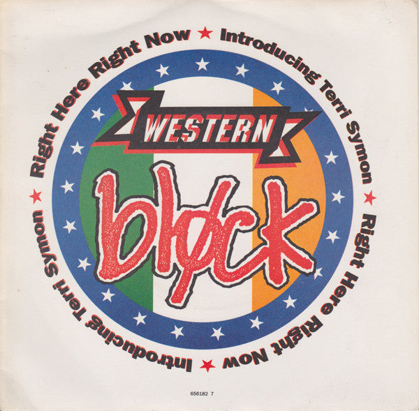 Western Block - Right Here Right Now - Used Vinyl Record 7" image 1