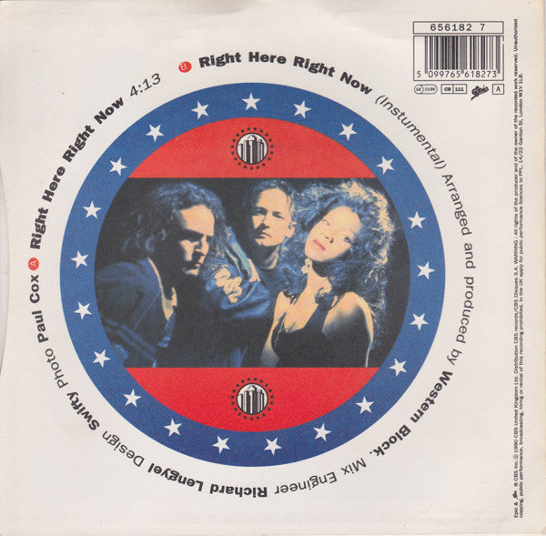 Western Block - Right Here Right Now - Used Vinyl Record 7" image 6