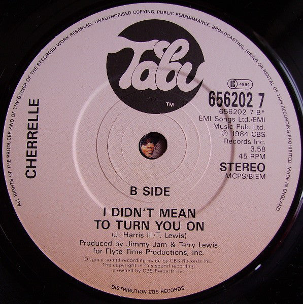 Cherrelle - Affair (Remixed) - Used Vinyl Record 7" image 3
