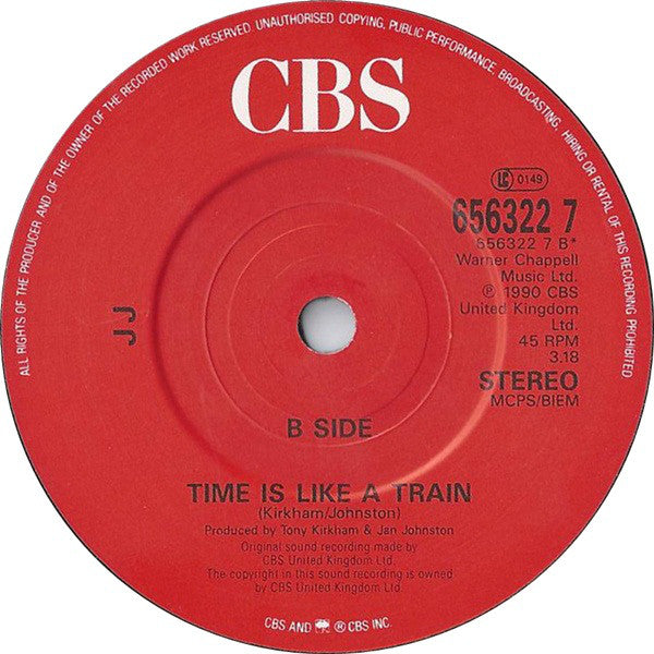 J.J. - Slide Away - Used Vinyl Record 7" image 4
