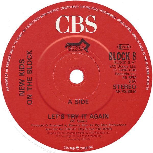 New Kids On The Bloc - Let's Try It Again / Didn't I (Blow Your Mind) - image 7