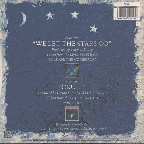 Prefab Sprout - We Let The Stars Go - Used Vinyl Record 7" image 2