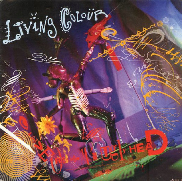 Living Colour - Love Rears It's Ugly Head - Used Vinyl Record 7" image 1