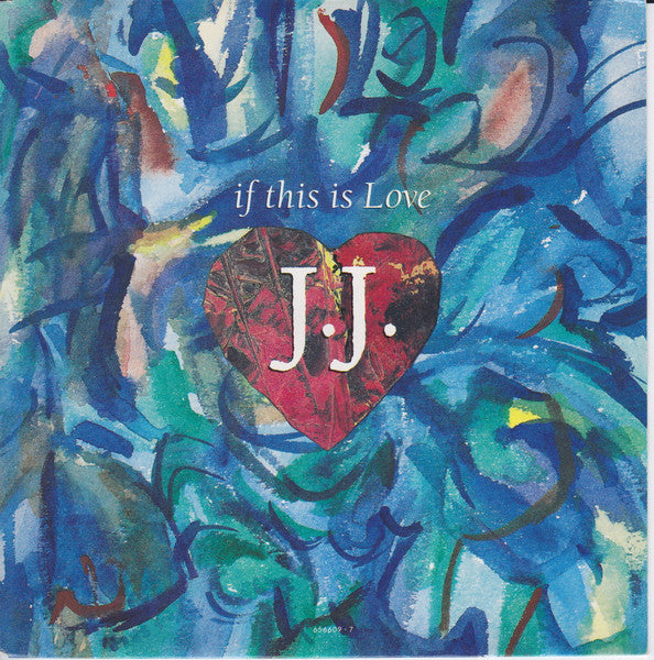 J.J. - If This Is Love - Used Vinyl Record 7" image 1