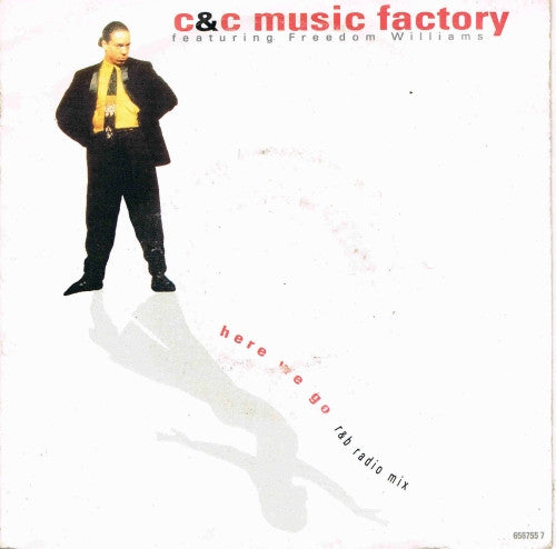 C + C Music Factory - Here We Go (R&B Radio Mix) - Used Vinyl Record 7 image 1